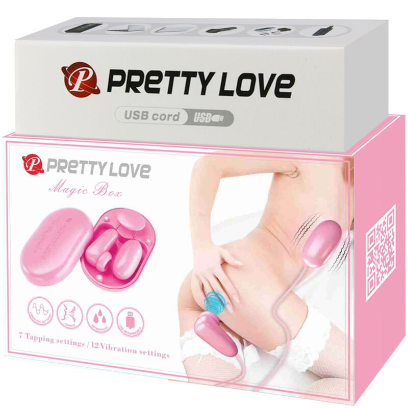 PRETTY LOVE - BALA VIBRANTE CAIXA MÁGICA E ESTIMULADOR ROSA - Toys "n" Us