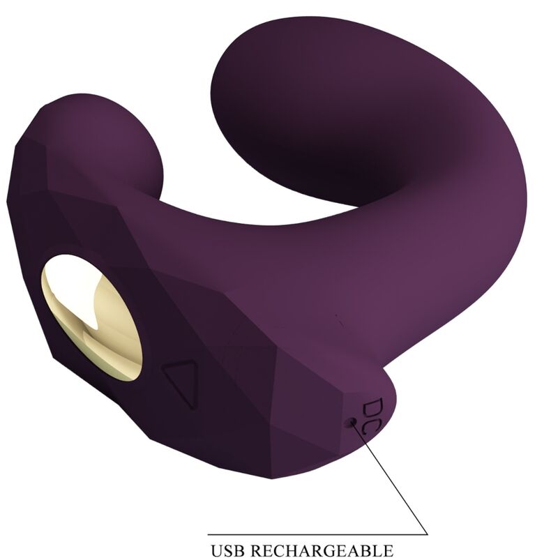 PRETTY LOVE - BILLY CONTROLE REMOTO VIBRATION ROXO APLICATIVO GRÁTIS - Toys "n" Us