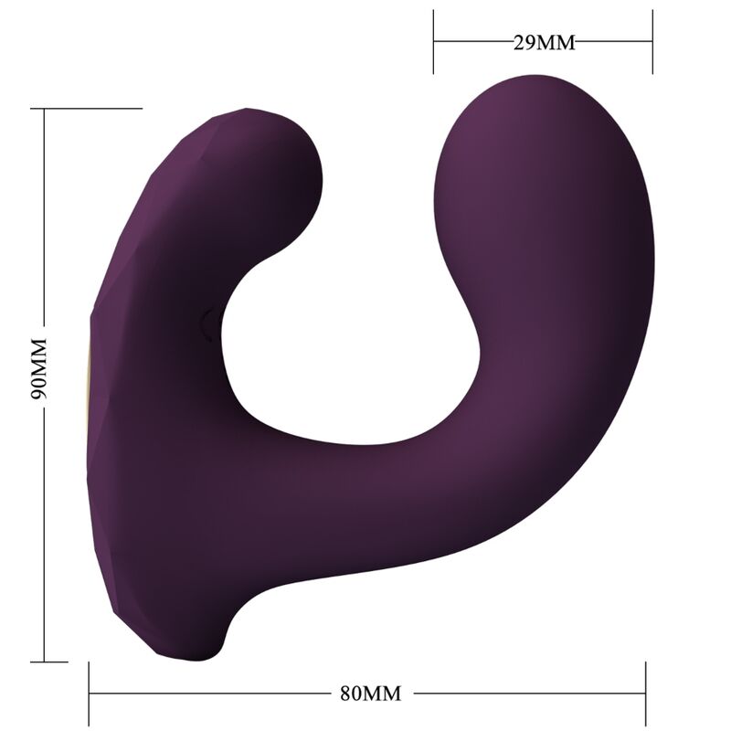 PRETTY LOVE - BILLY CONTROLE REMOTO VIBRATION ROXO APLICATIVO GRÁTIS - Toys "n" Us