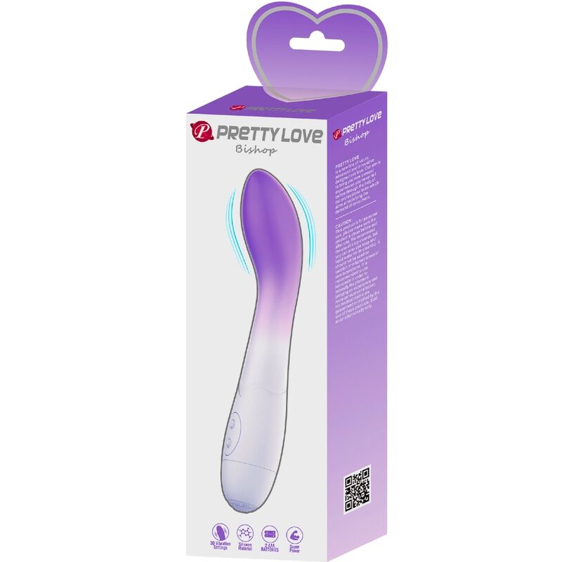 PRETTY LOVE - BISHOP G - SPOT VIBRATOR 30 VIBRATIONS PURPLE - Toys "n" Us