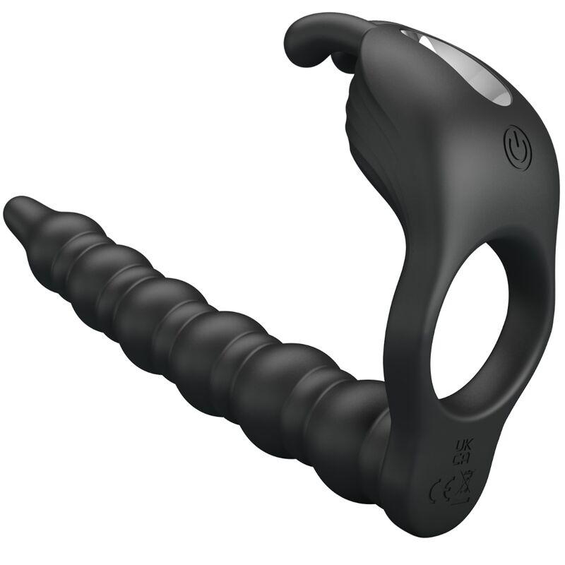 PRETTY LOVE - BLACKNEY ANÉIS PARA PÊNIS COM PLUG VIBRADOR - Toys "n" Us