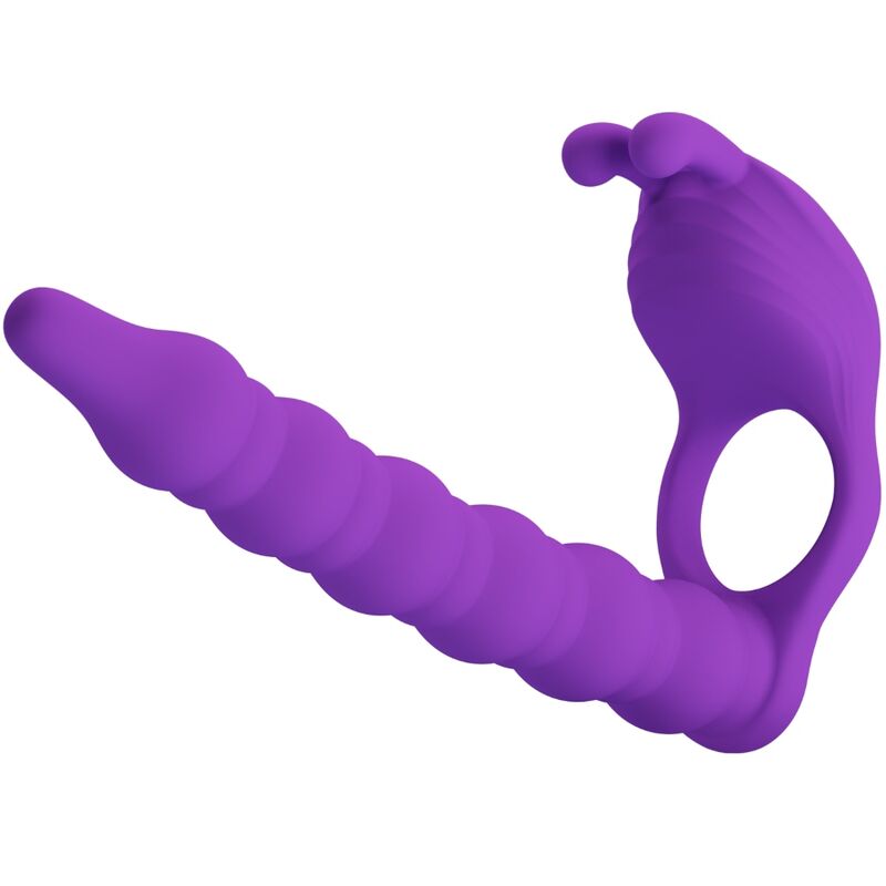 PRETTY LOVE - BLACKNEY PENIS RING WITH LILA VIBRATOR PLUG - Toys "n" Us