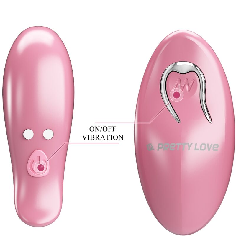 PRETTY LOVE - CAILEY NIPPLE CLAMPS 10 VIBRATIONS REMOTE CONTROL PINK - Toys "n" Us