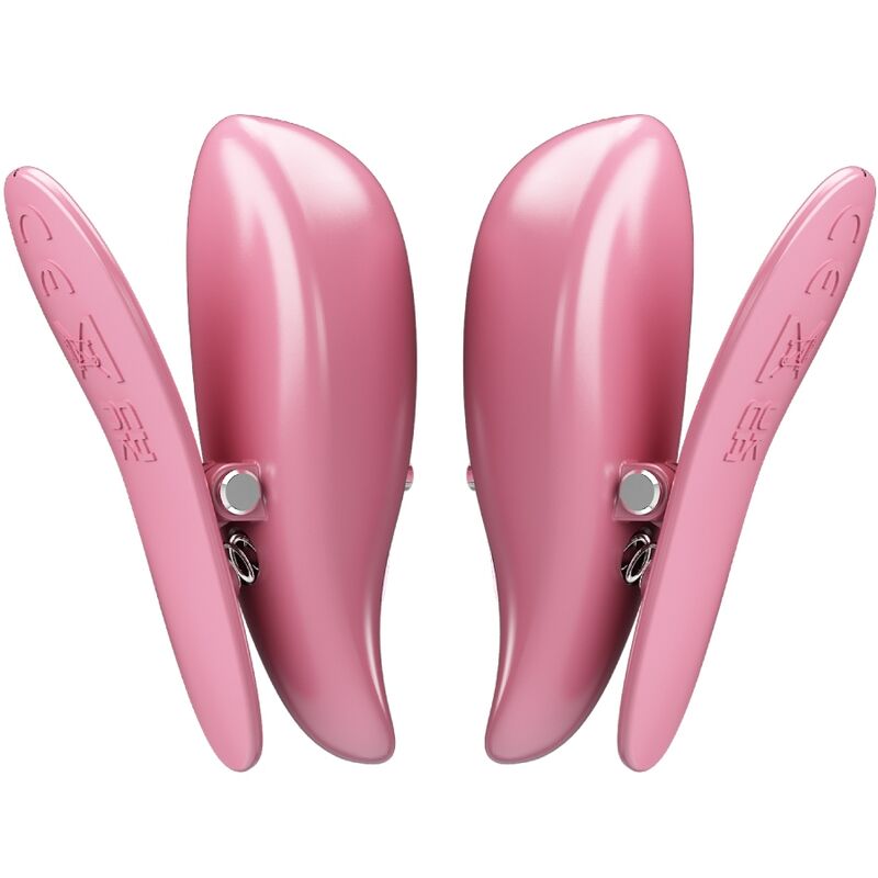 PRETTY LOVE - CAILEY NIPPLE CLAMPS 10 VIBRATIONS REMOTE CONTROL PINK - Toys "n" Us