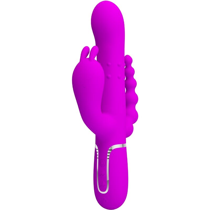 PRETTY LOVE - CAMMY TRIPLE VIBRATOR MULTIFUNCTION 4 IN 1 PINK - Toys "n" Us