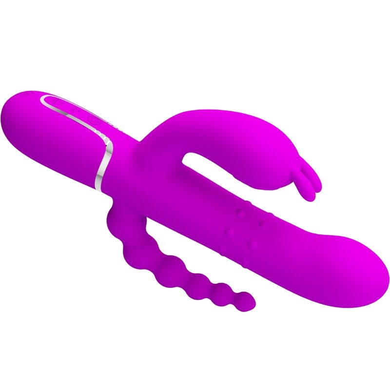 PRETTY LOVE - CAMMY TRIPLE VIBRATOR MULTIFUNCTION 4 IN 1 PINK - Toys "n" Us