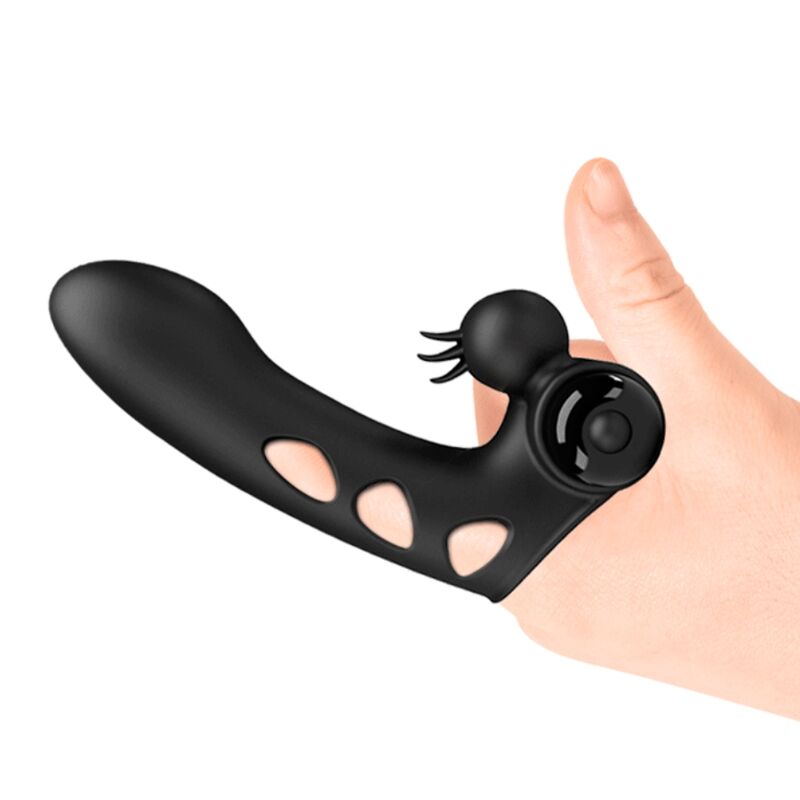 PRETTY LOVE - CAPA DE DEDO VIBRADOR PRETO ORLANDO - Toys "n" Us