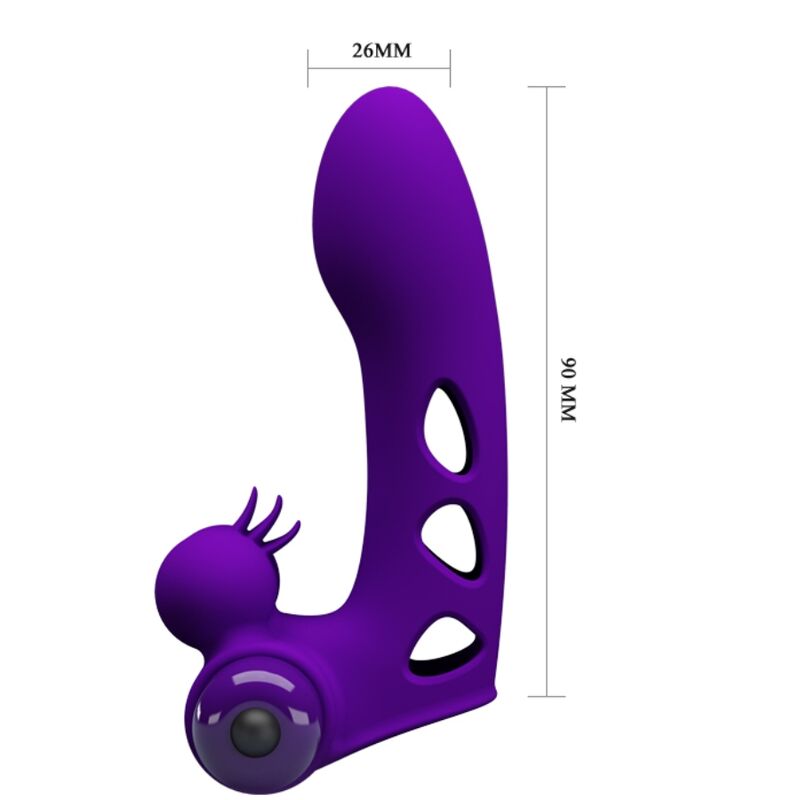 PRETTY LOVE - CAPA DE DEDO VIBRADOR ROXO ORLANDO - Toys "n" Us