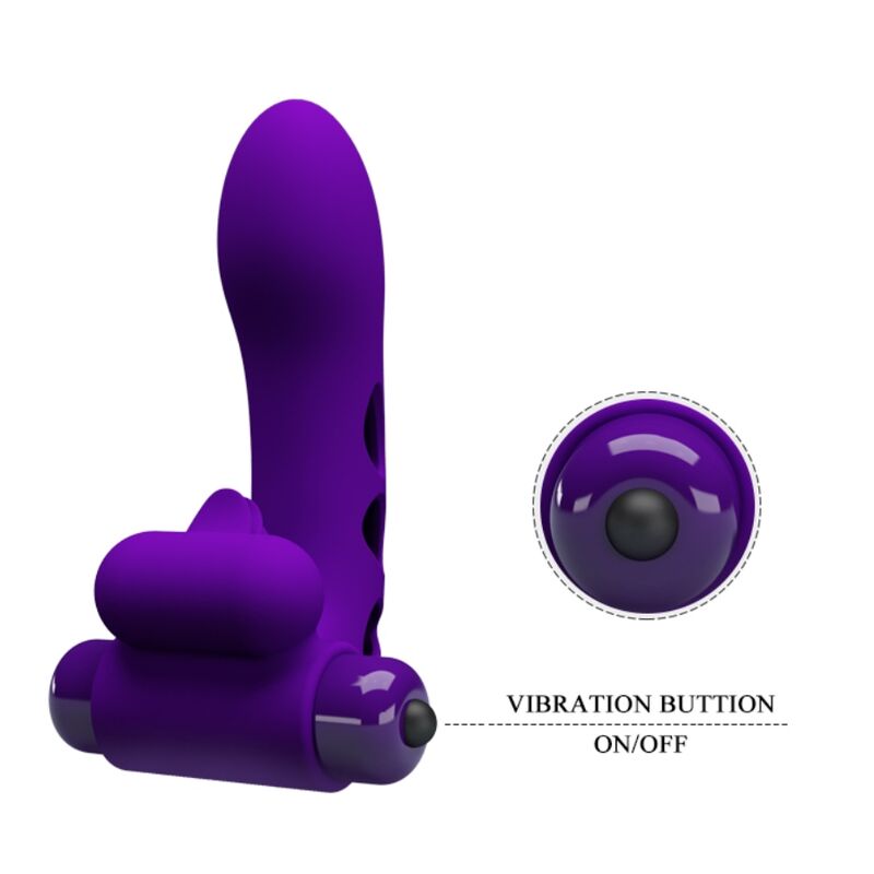 PRETTY LOVE - CAPA DE DEDO VIBRADOR ROXO ORLANDO - Toys "n" Us