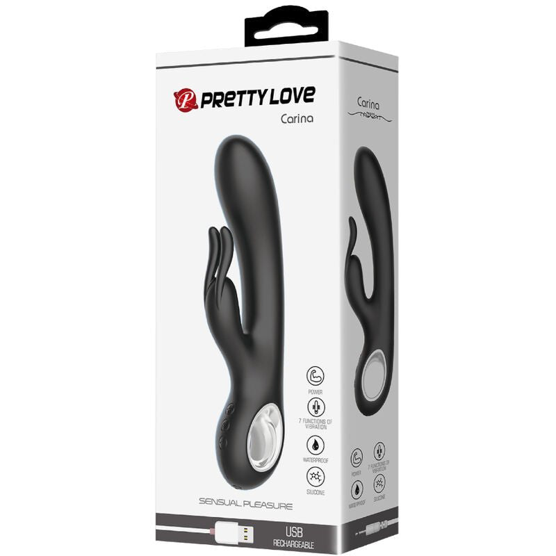 PRETTY LOVE - CARINA VIBRATOR CLITORIS AND G - SPOT STIMULATOR - Toys "n" Us