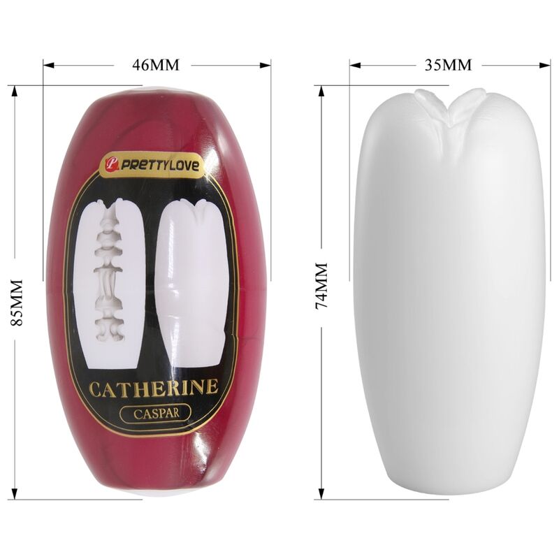 PRETTY LOVE - CATHERINE MALE MASTURBATOR WHITE - Toys "n" Us