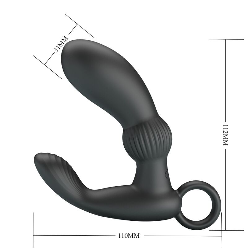 PRETTY LOVE - CAYLA ANAL VIBRATOR MASSAGER BLACK - Toys "n" Us