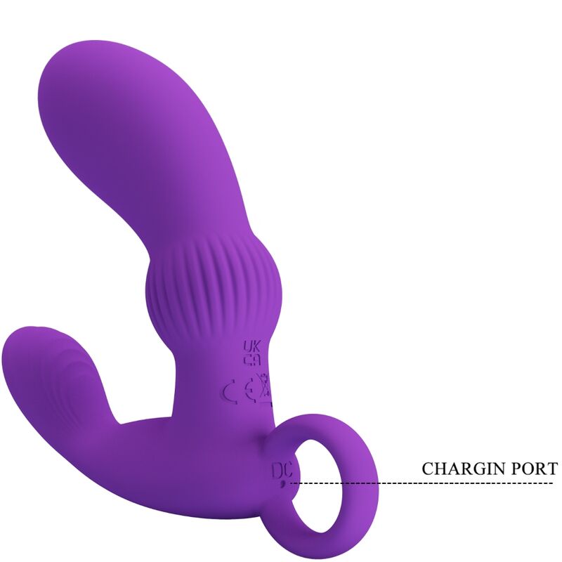 PRETTY LOVE - CAYLA MASSAGEADOR VIBRADOR ANAL LILA - Toys "n" Us