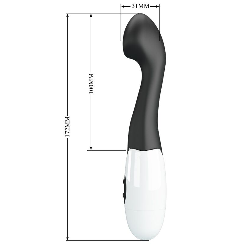 PRETTY LOVE - CHARLES G - SPOT VIBRATOR 30 MODES BLACK - Toys "n" Us