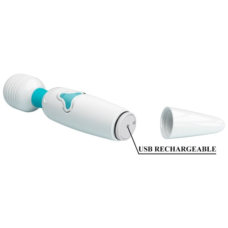 PRETTY LOVE - CLOUD WAND VIBRATOR 7 VIBRATIONS WHITE - Toys "n" Us