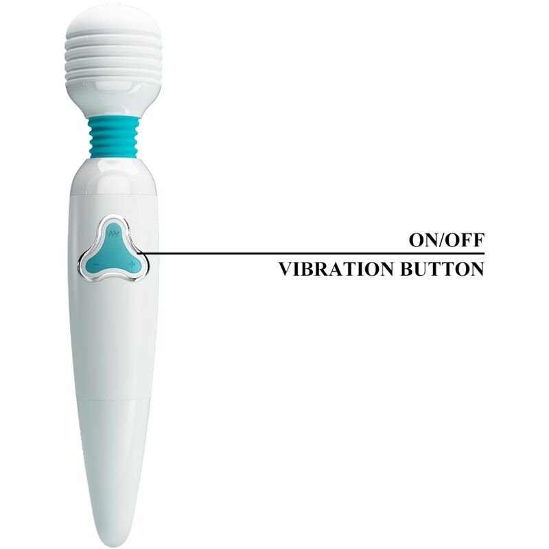 PRETTY LOVE - CLOUD WAND VIBRATOR 7 VIBRATIONS WHITE - Toys "n" Us