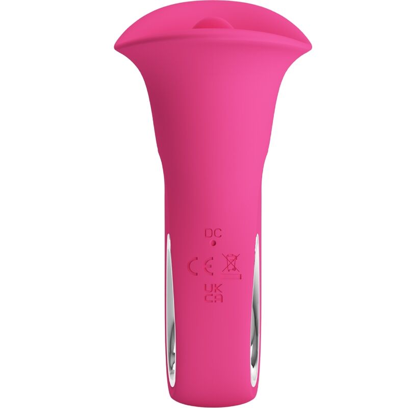 PRETTY LOVE - CLYDE ORAL VIBRATOR VIBRATING TONGUE 12 VIBRATIONS PINK - Toys "n" Us