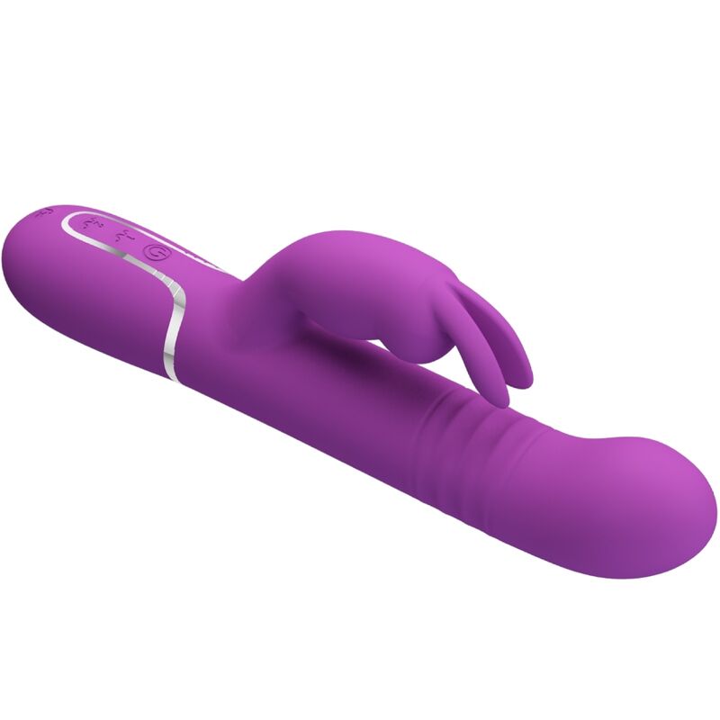 PRETTY LOVE - COALE 4 IN 1 MULTIFUNCTION RABBIT VIBRATOR PURPLE - Toys "n" Us