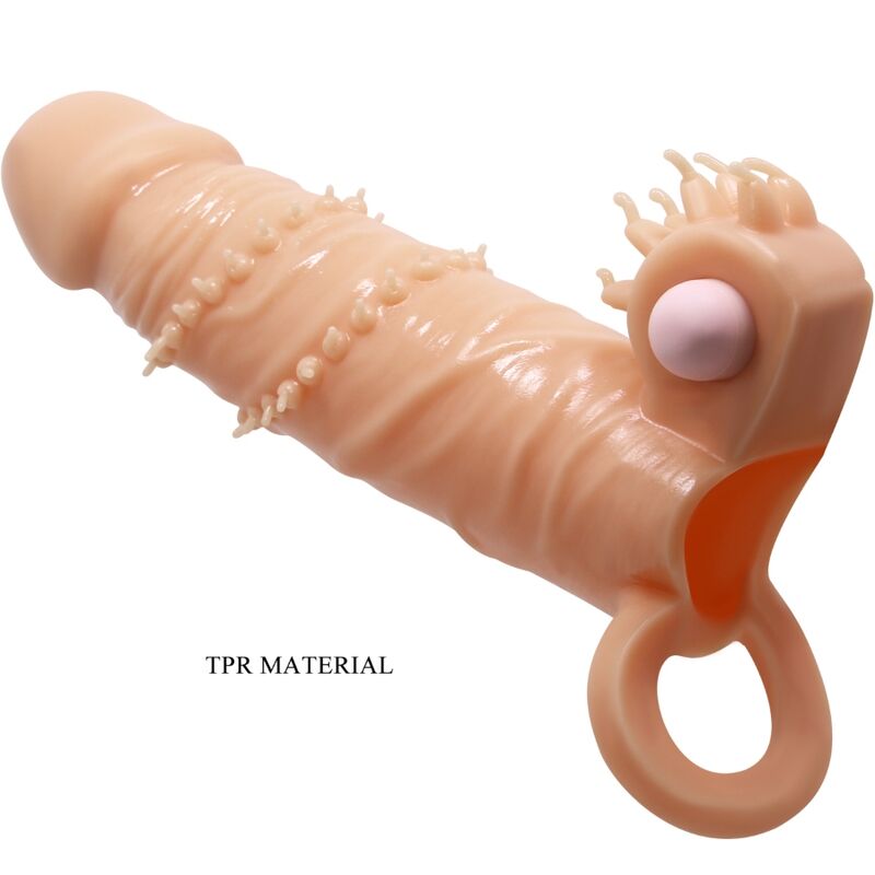 PRETTY LOVE - CONNOR PENIS SLEEVE + CLITORIS STIMULATOR FLESH - Toys "n" Us