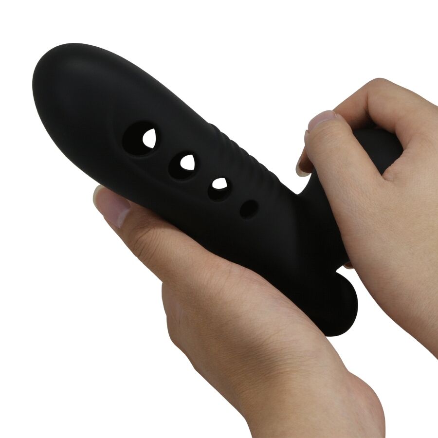 PRETTY LOVE - CRANE PENIS SLEEVE WITH AIRBAG BLACK - Toys "n" Us