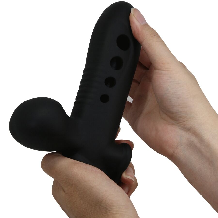 PRETTY LOVE - CRANE PENIS SLEEVE WITH AIRBAG BLACK - Toys "n" Us