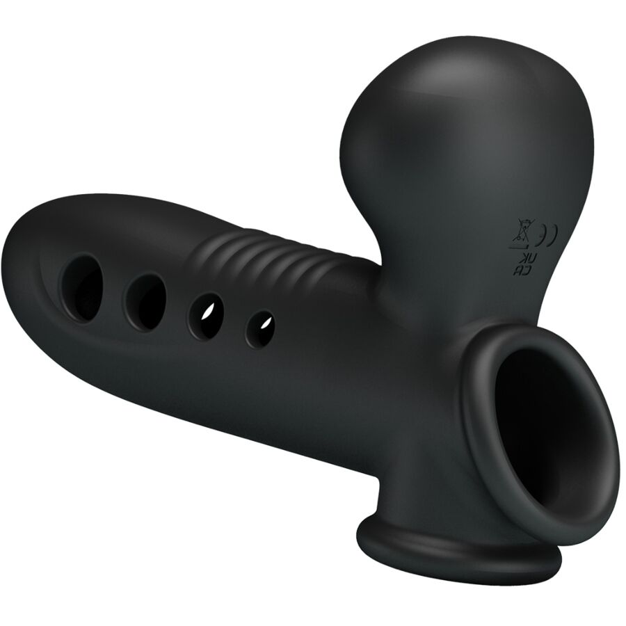 PRETTY LOVE - CRANE PENIS SLEEVE WITH AIRBAG BLACK - Toys "n" Us