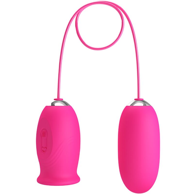 PRETTY LOVE - DAISY VIBRATING EGG + CLITORIS STIMULATING TONGUE PINK - Toys "n" Us