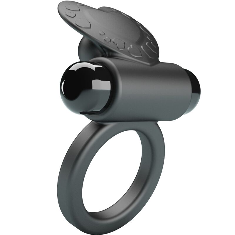 PRETTY LOVE - DEBONAIRE VIBRATING RING RABBIT 10 VIBRATIONS BLACK - Toys "n" Us