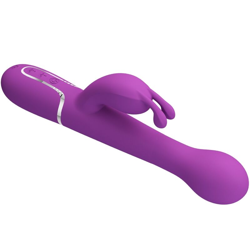 PRETTY LOVE - DEJON 3 IN 1 MULTIFUNCTION RABBIT VIBRATOR PURPLE - Toys "n" Us