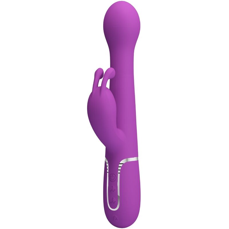 PRETTY LOVE - DEJON 3 IN 1 MULTIFUNCTION RABBIT VIBRATOR PURPLE - Toys "n" Us