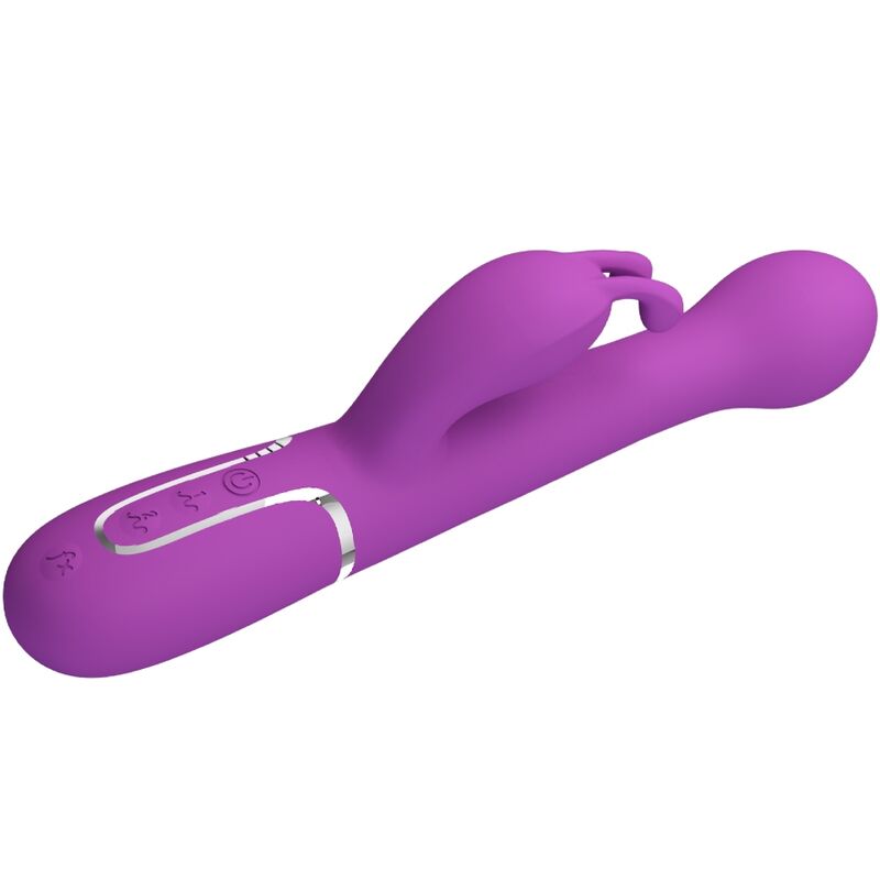 PRETTY LOVE - DEJON 3 IN 1 MULTIFUNCTION RABBIT VIBRATOR PURPLE - Toys "n" Us