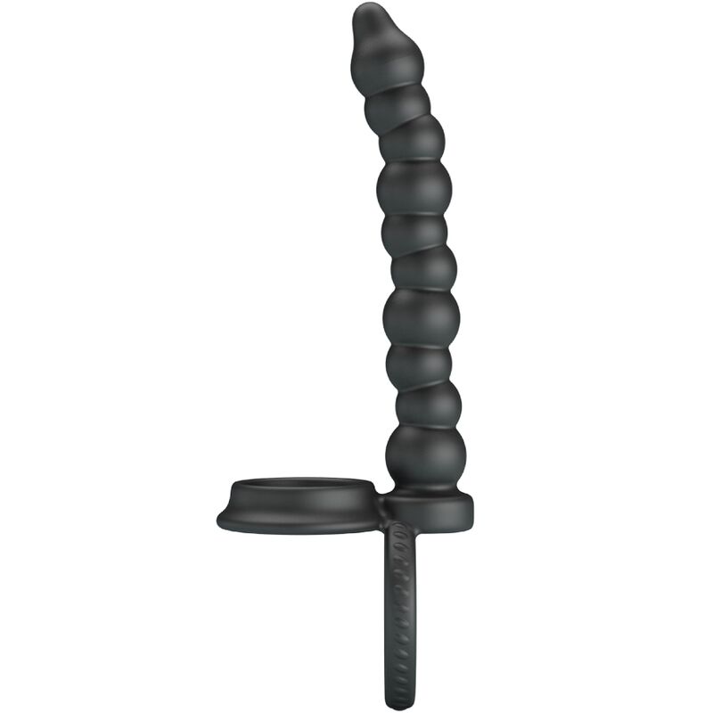 PRETTY LOVE - DILLION DOUBLE PENETRATION COCK RING BLACK - Toys "n" Us