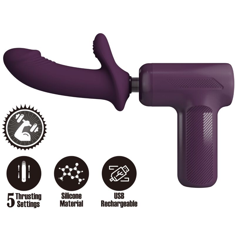 PRETTY LOVE - DJ SCHOLAR MASSAGER 5 SETTINGS PURPLE - Toys "n" Us