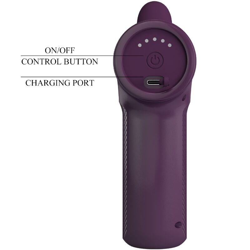 PRETTY LOVE - DJ SCHOLAR MASSAGER 5 SETTINGS PURPLE - Toys "n" Us