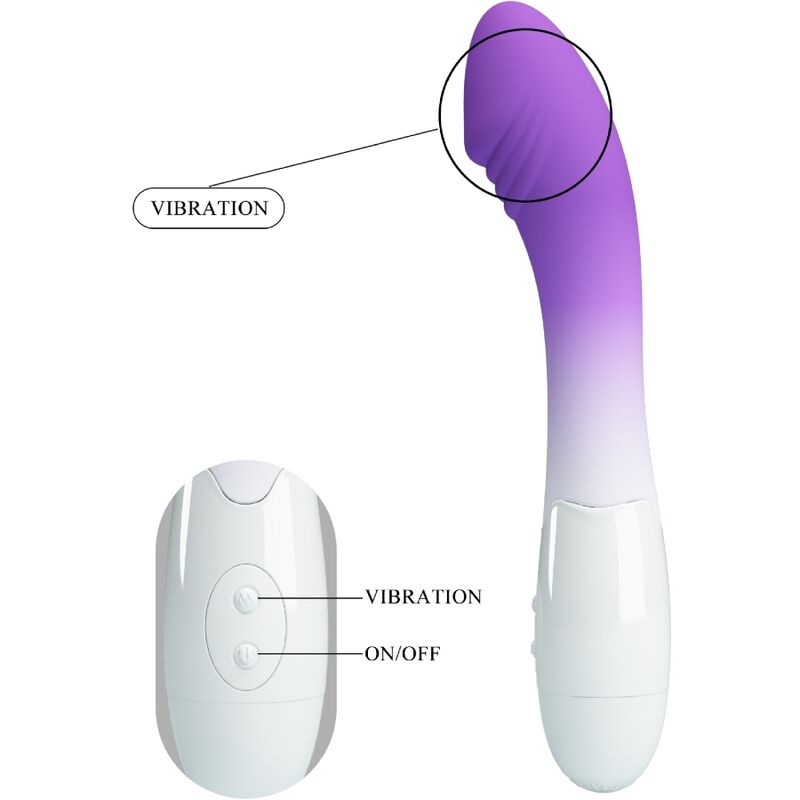 PRETTY LOVE - ELEMENTAL G - SPOT VIBRATOR 30 VIBRATIONS PURPLE - Toys "n" Us