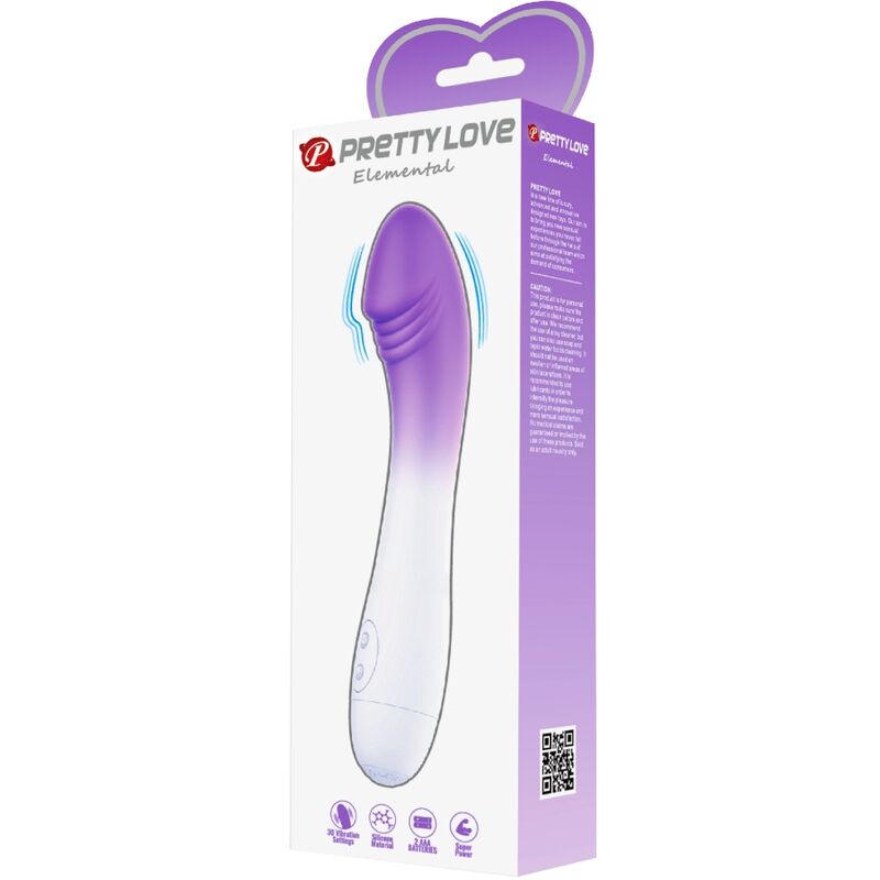 PRETTY LOVE - ELEMENTAL G - SPOT VIBRATOR 30 VIBRATIONS PURPLE - Toys "n" Us