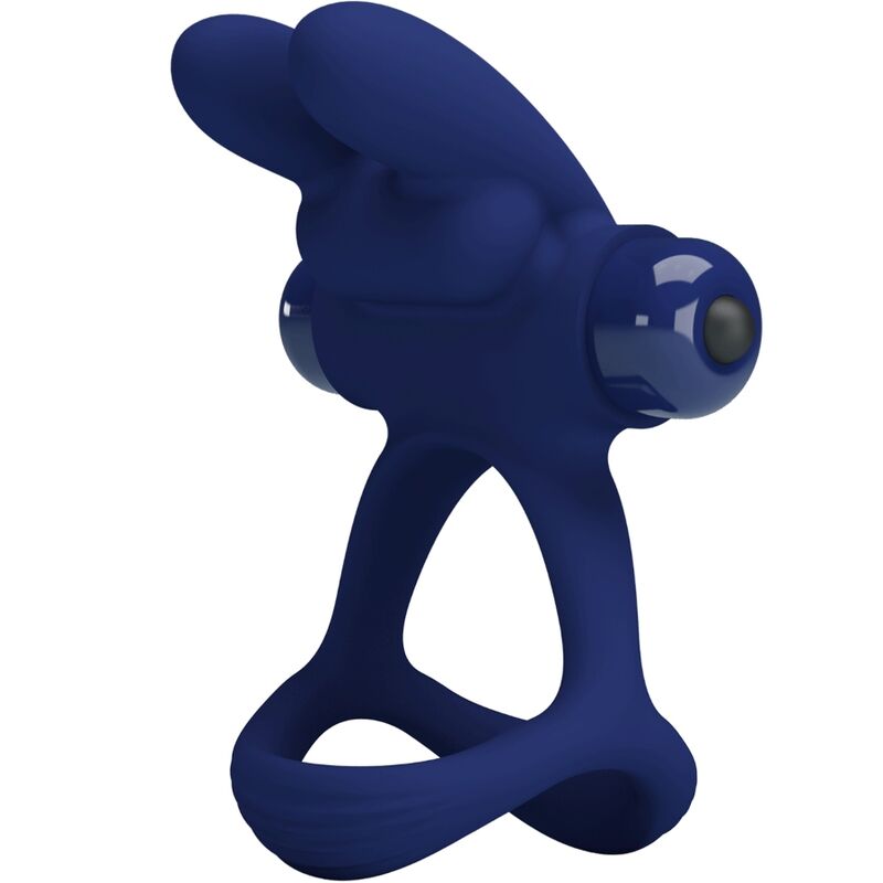 PRETTY LOVE - FRANCISCO DOUBLE VIBRATING RING RABBIT BLUE - Toys "n" Us