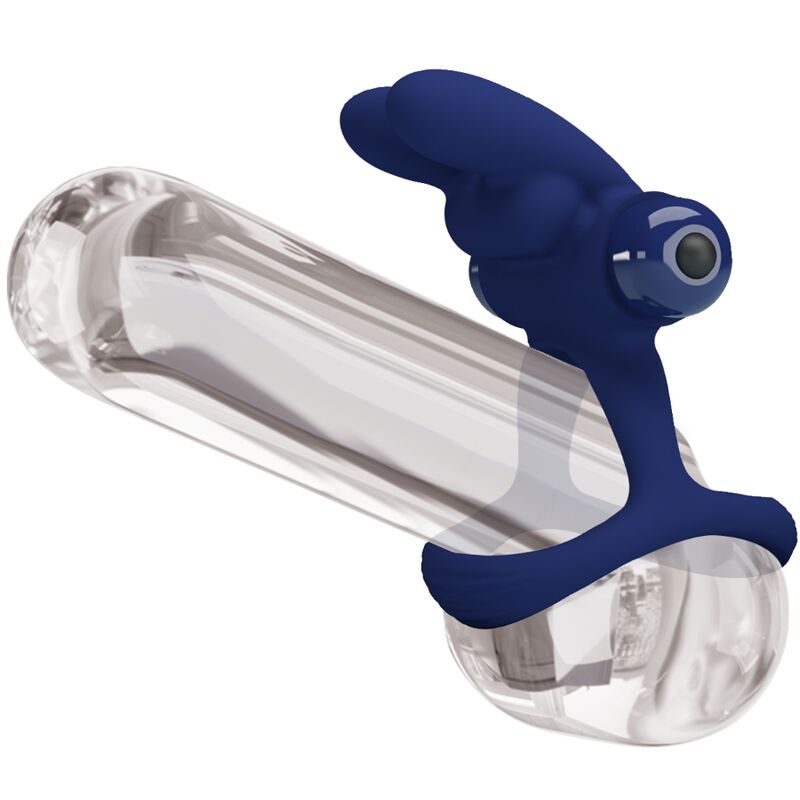 PRETTY LOVE - FRANCISCO DOUBLE VIBRATING RING RABBIT BLUE - Toys "n" Us