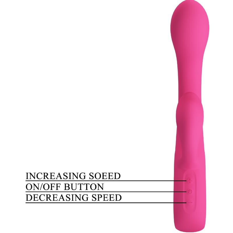 PRETTY LOVE - FRITZ RABBIT VIBRATOR 12 VIBRATIONS PINK - Toys "n" Us