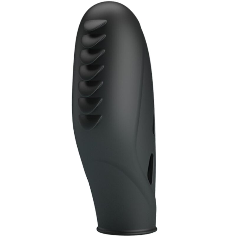 PRETTY LOVE - GILO SILICONE FINGER VIBRATOR BLACK - Toys "n" Us