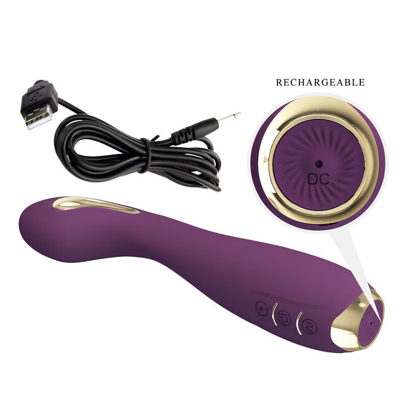 PRETTY LOVE - HECTOR VIBRADOR ELECTROSHOCK POR APP CONTROL ROXO - Toys "n" Us