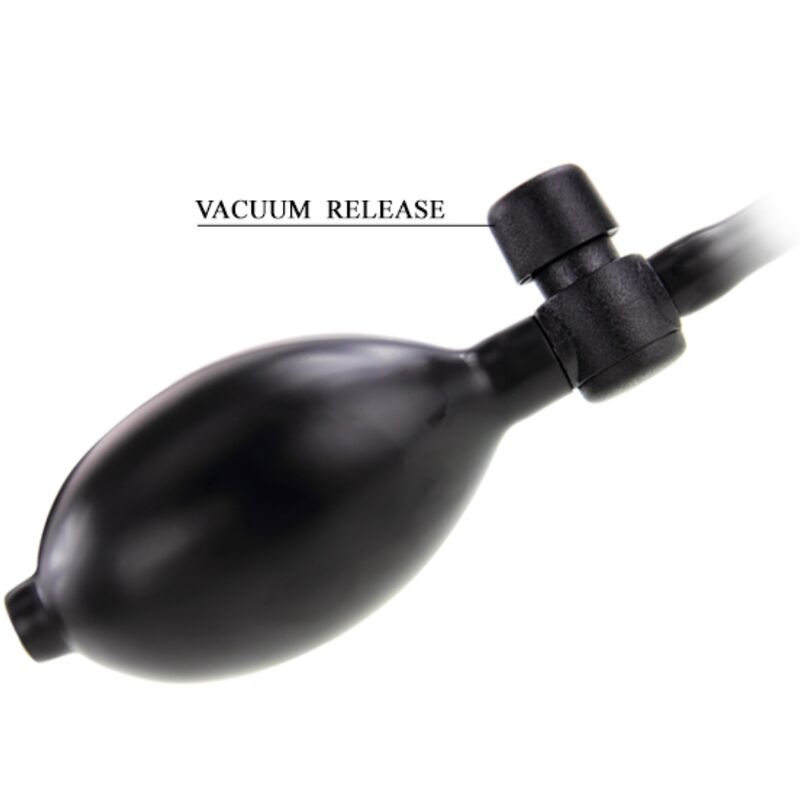 PRETTY LOVE - INFLATABLE ANAL PLUG BLACK - Toys "n" Us