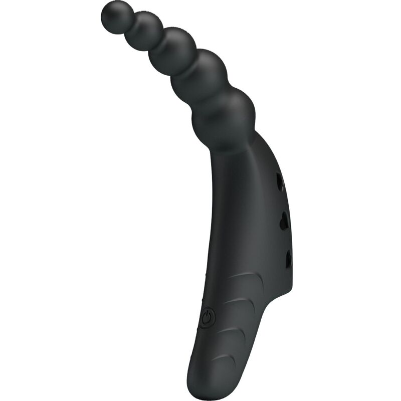 PRETTY LOVE - JORDIN FINGER VIBRATOR 10 VIBRATIONS BLACK - Toys "n" Us