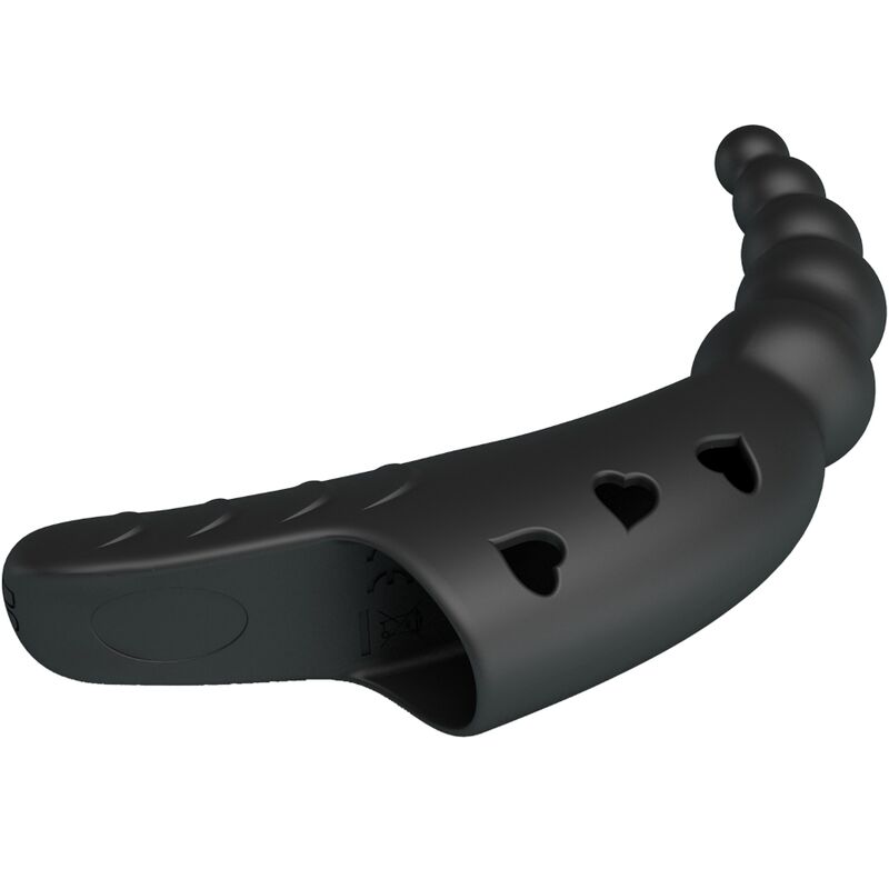 PRETTY LOVE - JORDIN FINGER VIBRATOR 10 VIBRATIONS BLACK - Toys "n" Us