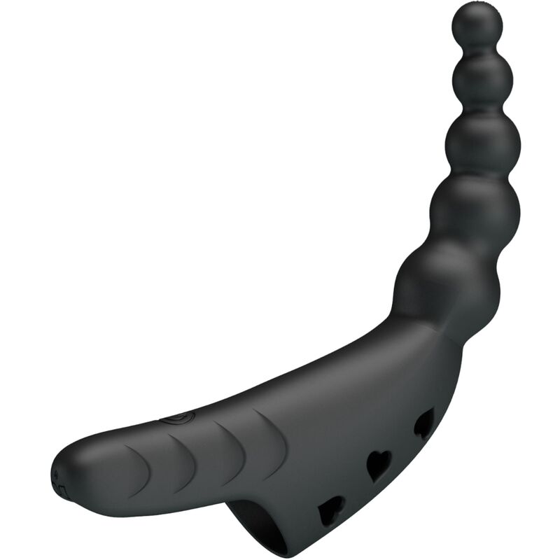 PRETTY LOVE - JORDIN FINGER VIBRATOR 10 VIBRATIONS BLACK - Toys "n" Us
