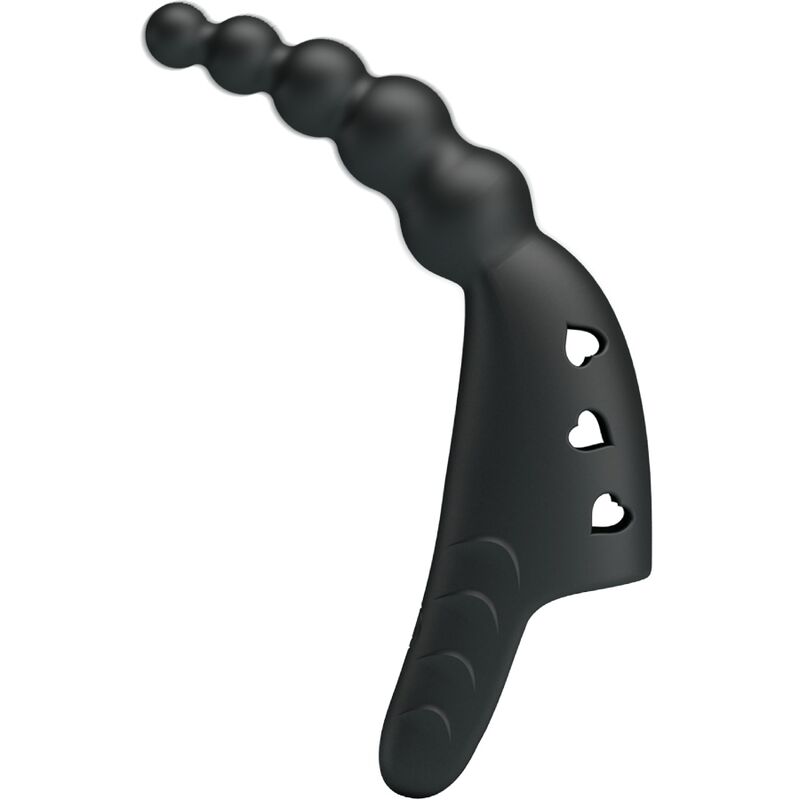 PRETTY LOVE - JORDIN FINGER VIBRATOR 10 VIBRATIONS BLACK - Toys "n" Us
