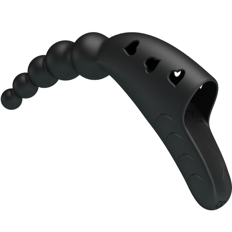 PRETTY LOVE - JORDIN FINGER VIBRATOR 10 VIBRATIONS BLACK - Toys "n" Us