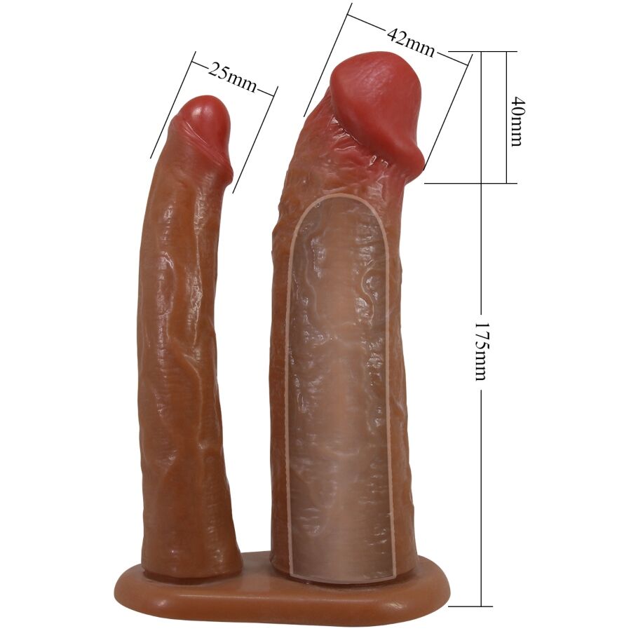 PRETTY LOVE - KEAVEN HARNESS BRIEFS UNIVERSAL & COMFORTABLE DOUBLE DILDO - Toys "n" Us