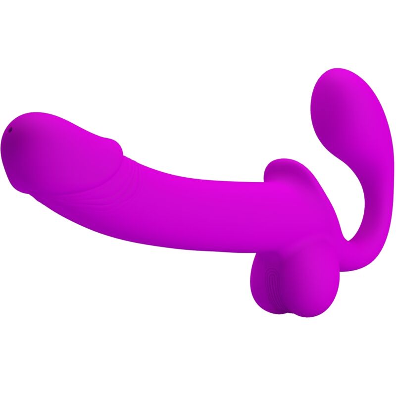 PRETTY LOVE - KELPIE DOUBLE STRAP - ON STIMULATOR PURPLE - Toys "n" Us