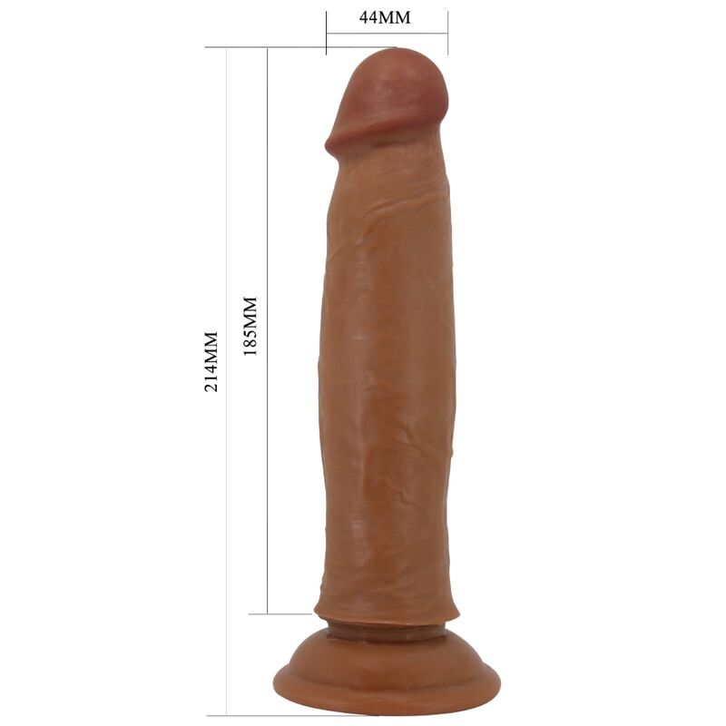 PRETTY LOVE - KEON REALISTIC DILDO 21 CM BROWN - Toys "n" Us